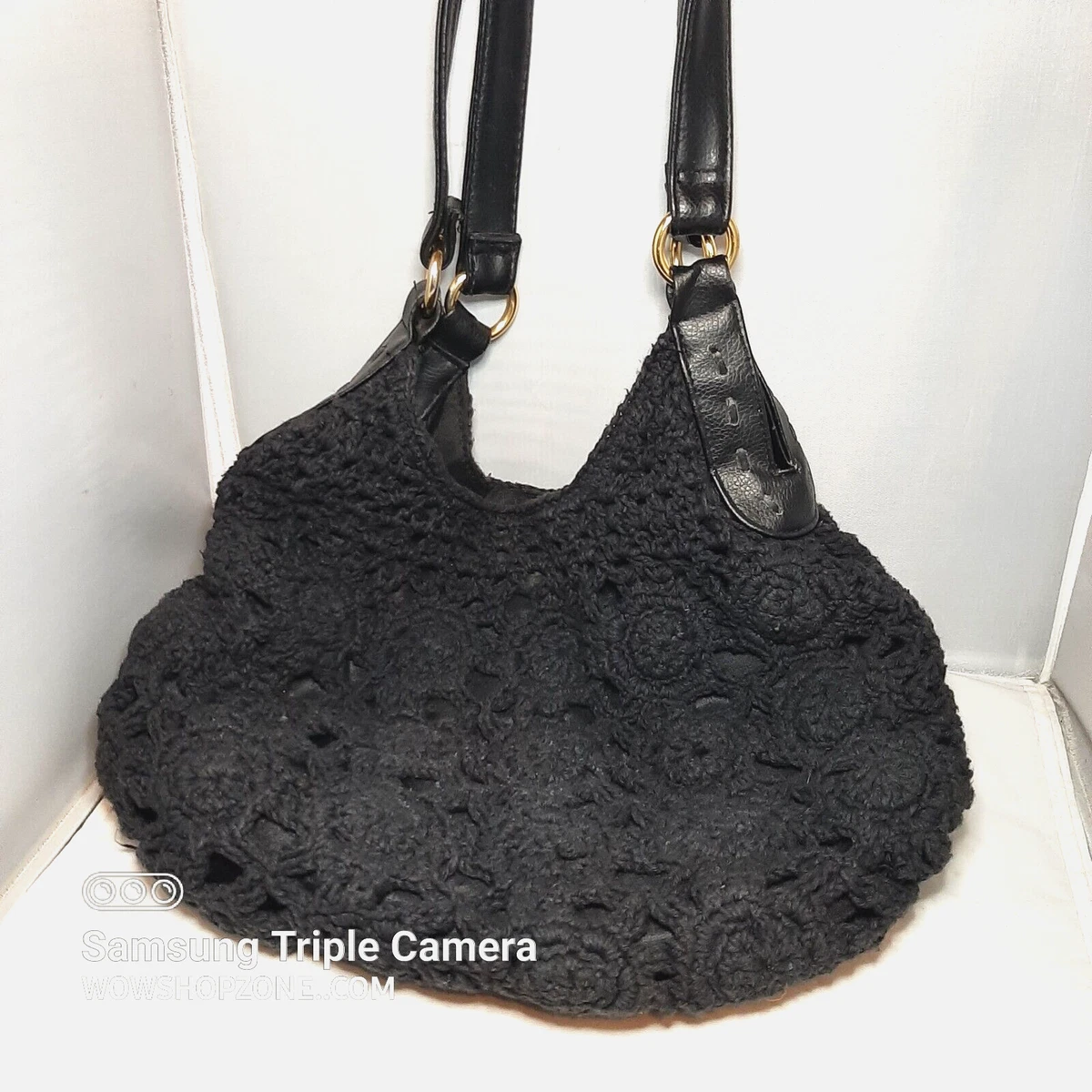 Black hobo purse on sale