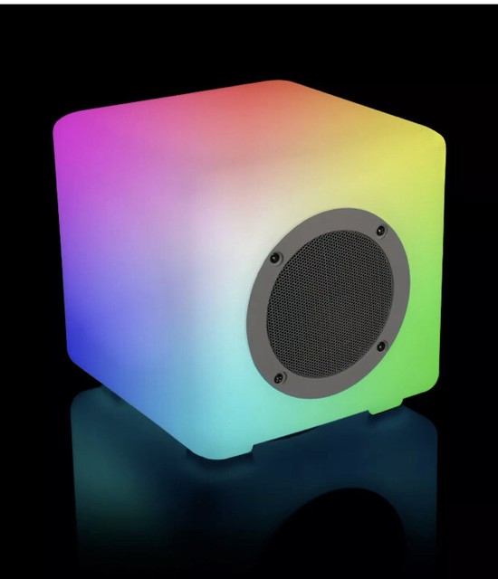 led portable speaker