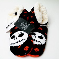2 Sets Disney Nightmare before christmas slipper socks jack Skeleton Lot