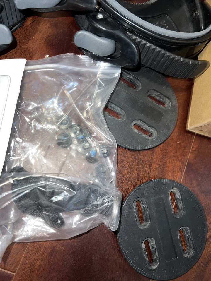 Fijaciones snowboard lamar negro mx5 Foto 4 de 4