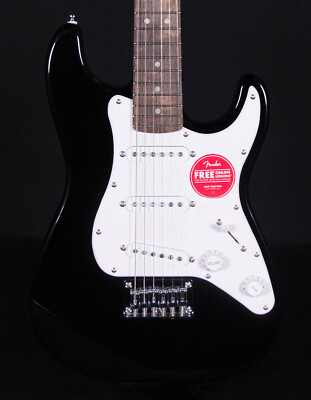 Squier Mini Stratocaster, Laurel FB, Black