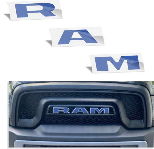 RAM Grille Emblem Overlay Decal - 2015-2018 Ram Rebel - Picture 90 of 97
