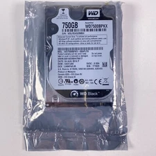 WD Black 750GB WD7500BPKX 2.5" SATA Hard Disk Drive HDD Factory Recertified New