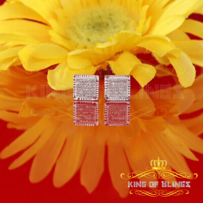 Aretes Para Hombre 925 Weiß Silber 0,20ct Diamant Damen, S & Herren Ohrstecker