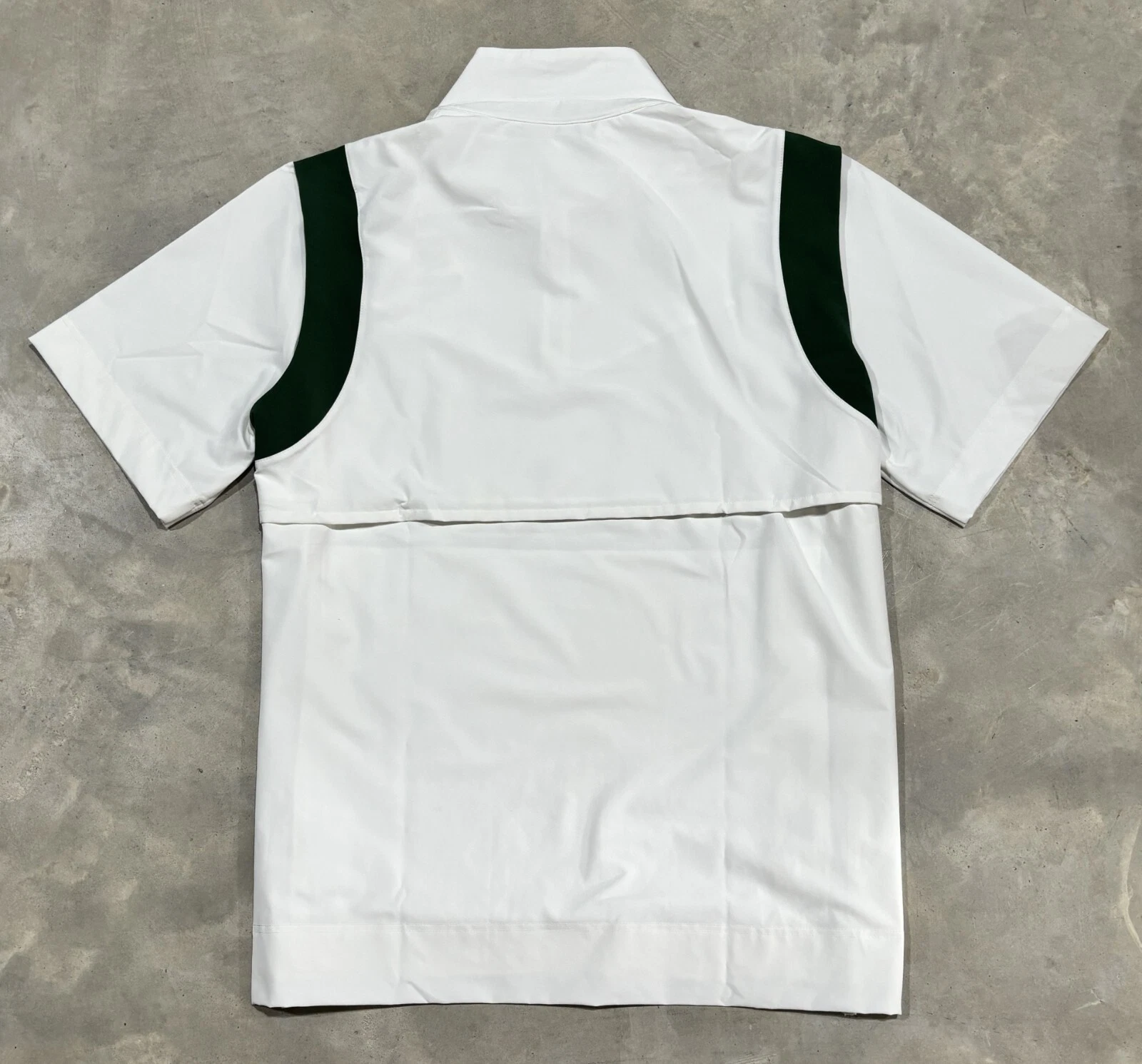 Nike Coach Kagaroo Pocket 1 4 Zip Spring Valley Baseball Pullover Uomo XL Bianco