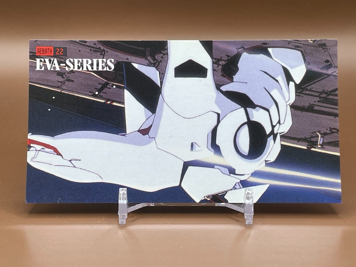 EVA-SERIES 22 EVANGELION CARDDASS MASTERS WIDE 1997 BANDAI