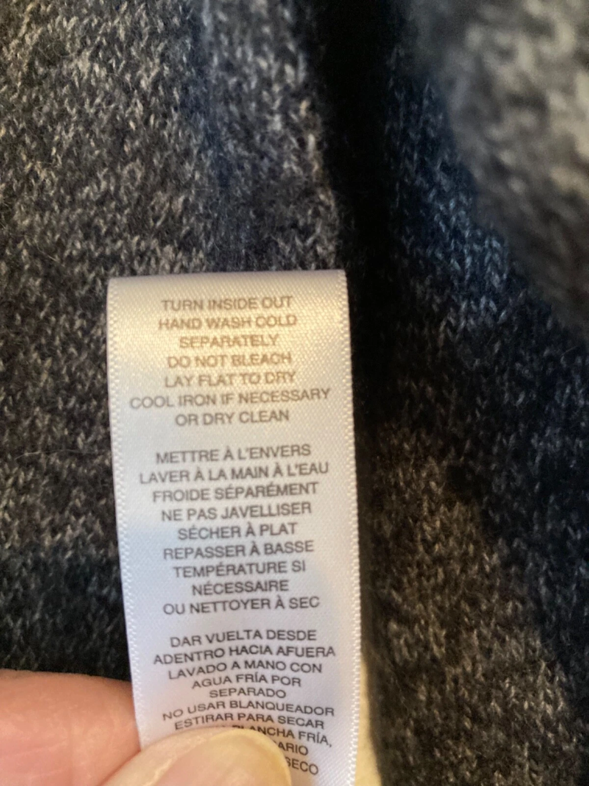 Felpa con cappuccio da uomo Michael Kors taglia XL BLU GRIGIA USATA