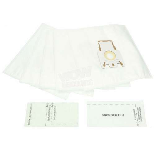 Electruepart Miele FJM Synthetic Dust Bags (Pack of 5) + 2 Filters