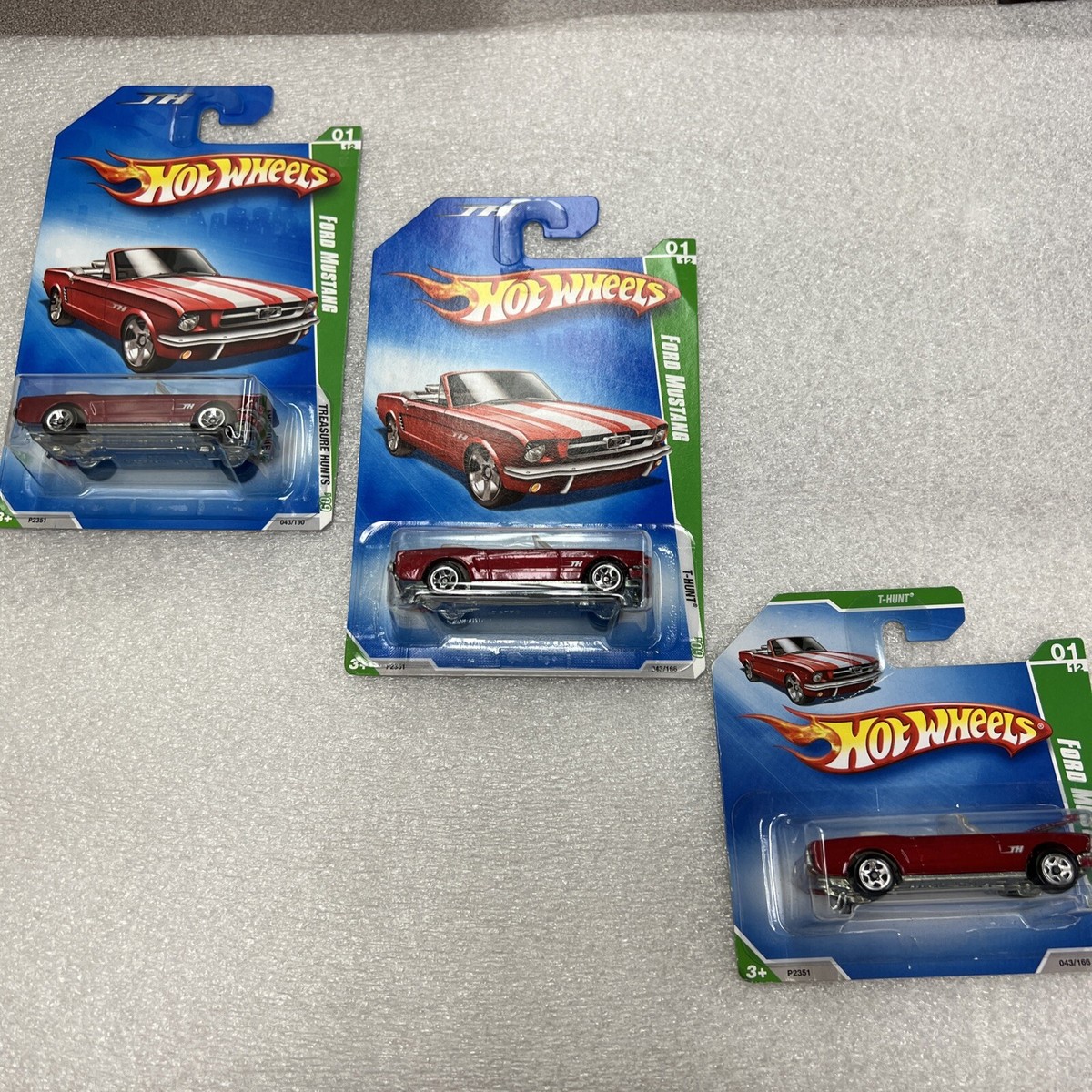 Hot Wheels(3)Treasure Hunt 2009 Ford Mustang 1/US 2/ International