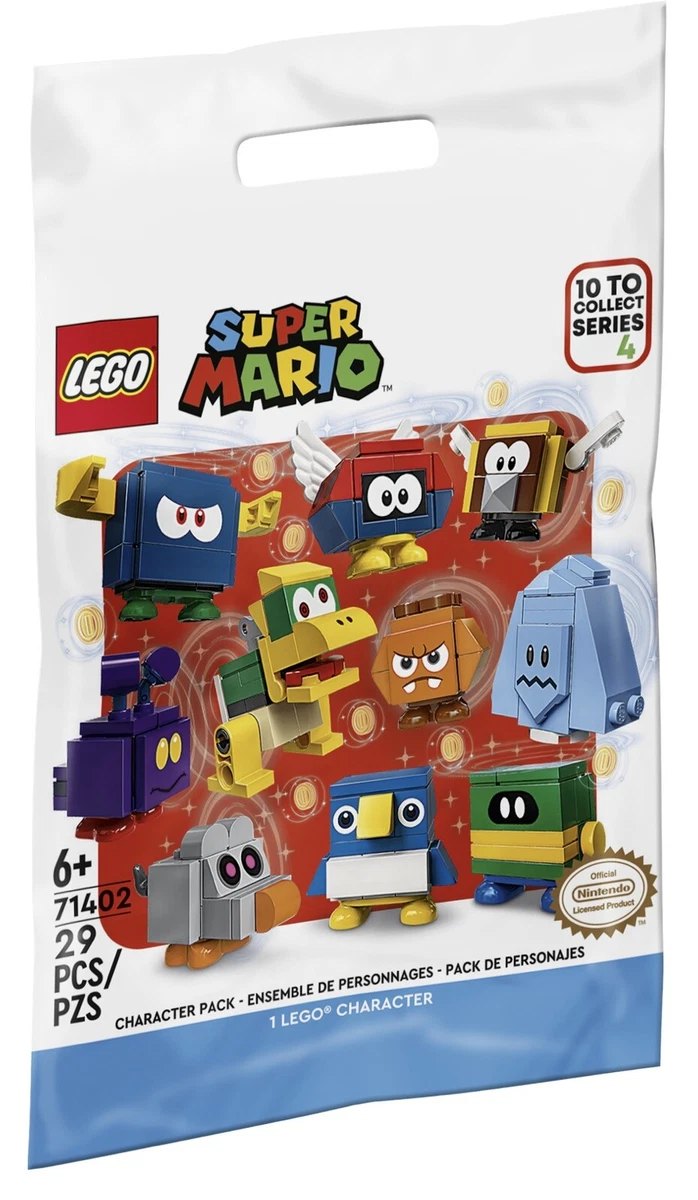 Lego super mario character packs building kit clearance