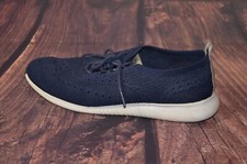 Cole Haan Womens 8B - 2.Zerogrand Wingtip Oxford Shoes Blue Stitchlite W10586