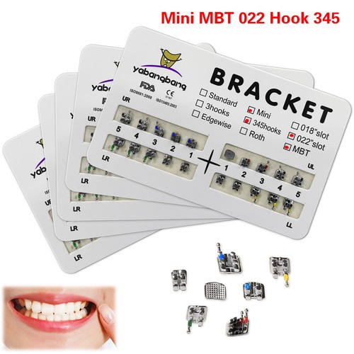 100 piezas Ortodoncia Dental Arco Redondo Alambre Elástico NITI Ovoide/Soportes Metálicos - Imagen 41 de 46