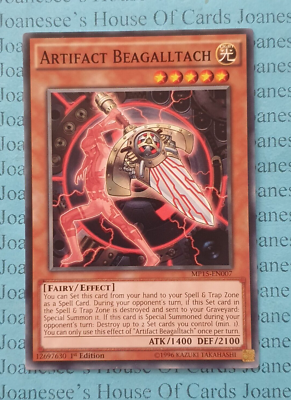 Yu-Gi-Oh! Karte – Artifact Beagalltach (MP15-EN007) – Common, 1st Edition, Aus Mega Pack 2015