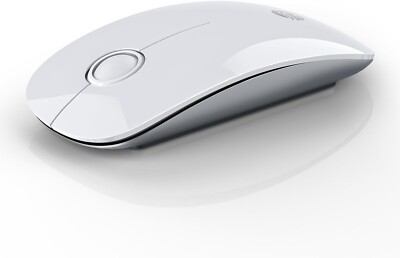 Bluetooth Wireless Mouse - (BT5.1+USB) Slim Dual Mode Computer Mice
