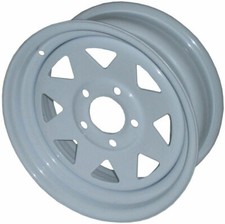 15 X 6 Sunraysia Wheel Rim Black Ford Stud Pattern Trailer Caravan Boat ...