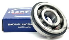 NACHI 6304 NR DEEP GROOVE BALL BEARING, OPEN, NO SEALS SNAP RING 20x52x15 mm