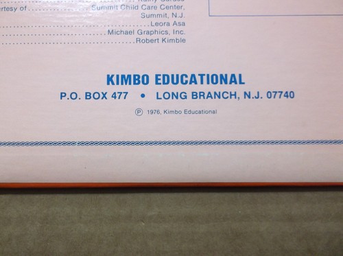 1976 LUMMI STICK LP Record ~ Simplified Activities ~ w/BOOKLET ~ Kimbo 2015 - Picture 3 of 6