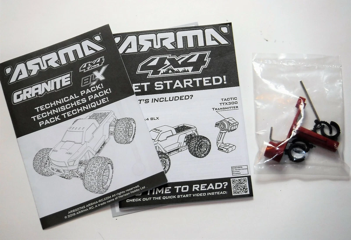 Arrma granite 4x4 manual 2025