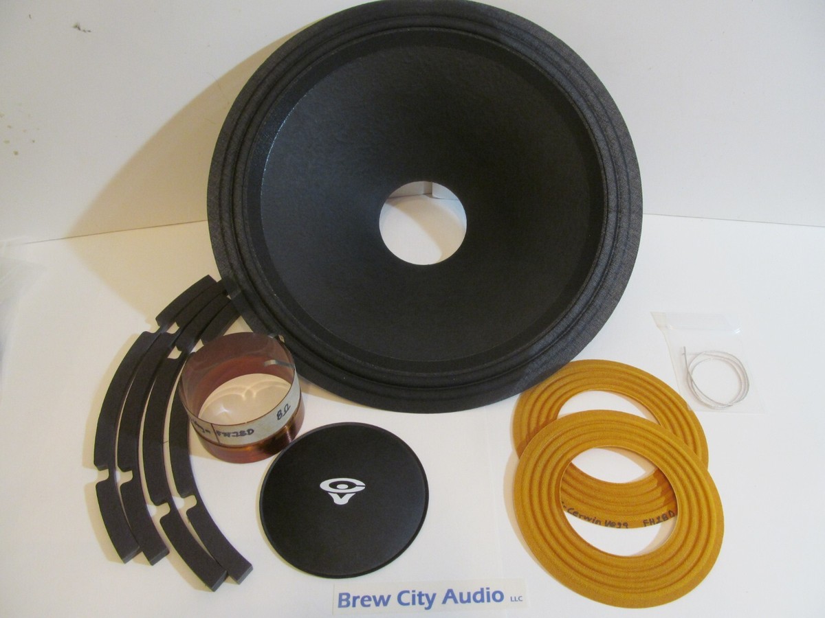 New recone kit for Cerwin Vega 18