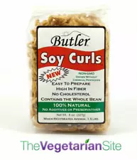 Butler Soy Curls Vegan Meat Substitute 1/28/2026 - FREE SHIPPING - vegetarian