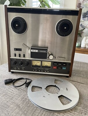 Teac オープンリール　a-3300sx TEAC A-3300SX 10.5 inch 4 Track STEREO reel to reel tape