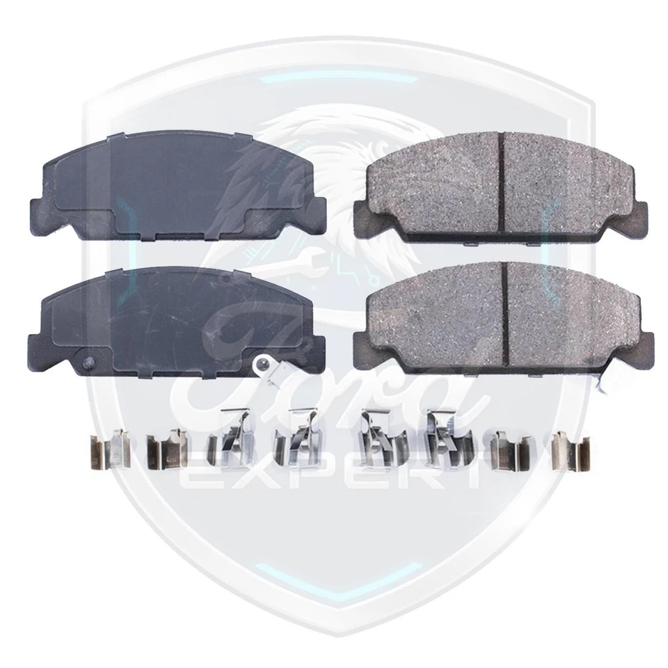 Almohadillas delanteras y zapatas traseras premium OE para Honda Civic Del Sol 1988-1997 y Honda CRX Foto 2 de 4