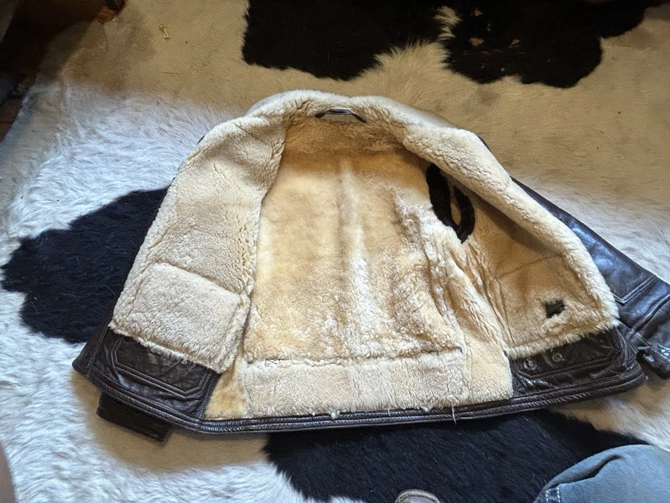 World War 2 An-j4 Flight Jacket - Image 3 of 4