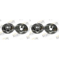 2X Kraft Bremsscheiben 256Mm BelÜFtet Vorne Passend FüR Daewoo Espero Lanos Nexi