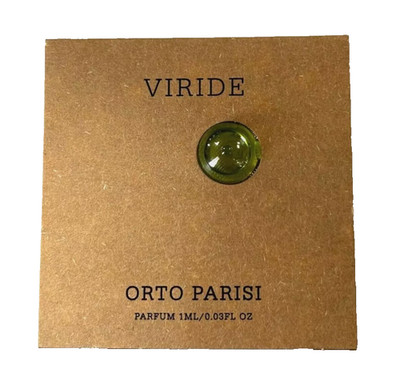 Orto Parisi VIRIDE Parfum Sample Vial 0.7ml / 0.02 fl oz New
