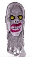 HäNge Totenkopf Mit Licht Halloween Deko Dekoration Led Tag Der Toten Horror