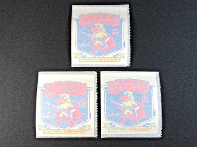 vintage Cleveland WMMS Rock n' Roll Crusaders 3 unused Window Decal Stickers 5''