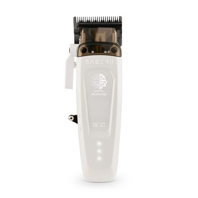 Clipper STYLECRAFT Pro Saber 2 Brushless Professional Metall Eon White Limited