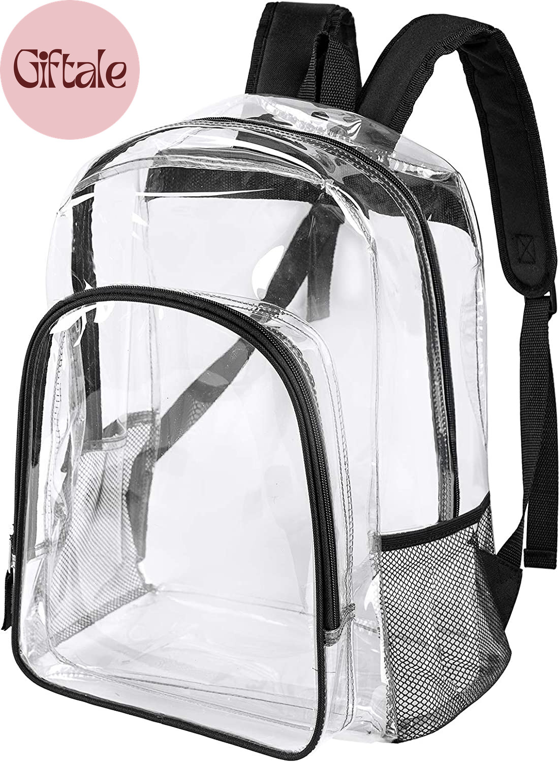 Clear Backpack Heavy Duty - 16X12X6 in Large Transparent Backpacks for School, C image 9