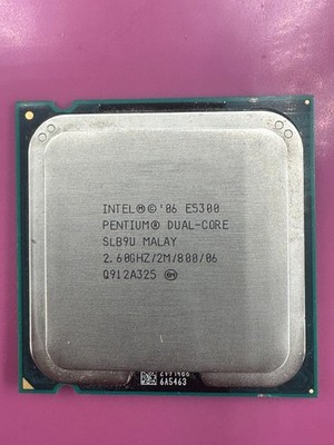 Intel Pentium Dual Core E5300 2.60GHz LGA775 CPU SLB9U 2MB 800MHz Processor