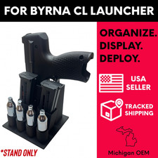 CL Readiness Station   Vertical Display Stand for Byrna CL Launcher, Mags  CO  