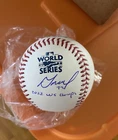 Jose Altuve Signed Autographed 2022 World Series Baseball Inscription Beckett