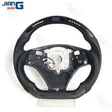 Carbon Fiber Led Steering Wheel For Bmw E90 E92 E93 M3 328i 335i 135i Dct 09-13