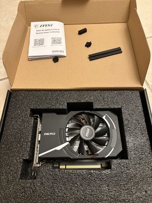 MSI GeForce GTX 1650 D6 AERO ITX OCV1 Graphics Card