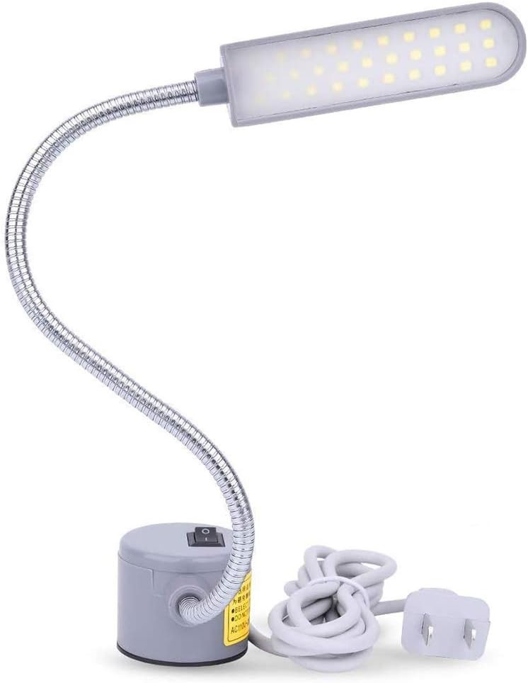 Sewing Machine Light LED Lighting (30LEDs) 6 Watt Silver, Gray-image