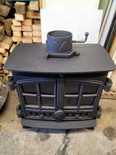 Hunter Herald 6 Wood burning stove 6kw. Free delivery in Jan, see details.