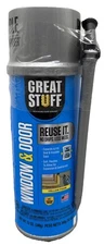 Great Stuff Expandable Foam, Reusable Smart Dispenser 12 Oz. Window & Door {7}