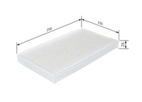 Bosch Innenraumfilter Fuer 1987432267