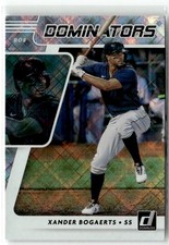 2021 Donruss #DOM13 Xander Bogaerts Dominators Diamond