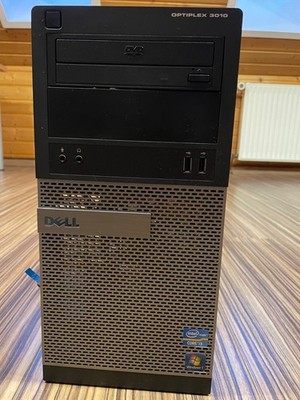 Dell Optiplex 3010,  Intel Core i3-2120, Optical Drive : 16x DVD-ROM Drive