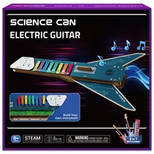 STEM Science Kit for Kids Age 8-12, DIY Electronics Guitar Building Kit, 3D W...