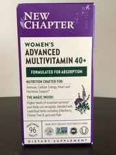 New Chapter Every Womans One Daily Multivitamin 40+  96 tabs EXP 03/2026