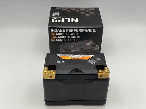 NOCO Lithium NLP9: Ultra-Light 12V Lithium Powersport Battery - READ/FOR PARTS