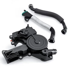 PCV Valve Engine Crankcase Vent Valve Oil Separator with Breather Hose Kit Co...