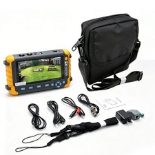 5 Inch HD Security Monitor Tester 8MP AHD TVI CVI CVBS Coaxial Analog PTZ Camera