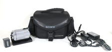 Sony DCR-SR82 Camcorder Handycam NightShot HDD Video Camera Bundle Tested